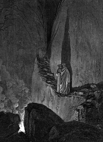 Gustave Doré Illustration - Inferno Canto 26, 245