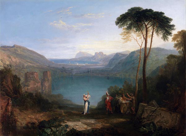 Lake Avernus - Aeneas and the Cumaean Sybil