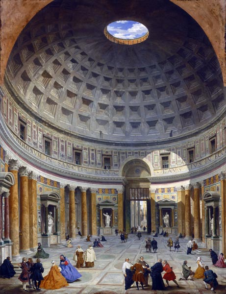 Interior of the Pantheon, Rome