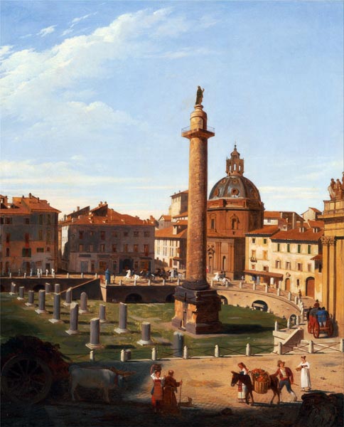 A View of Trajan's Forum, Rome