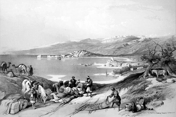 Sidon, Looking Towards Lebanon