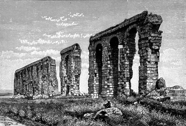 Aqueduc Romain Allant de Zaghouan à Carthage