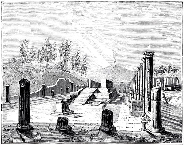 A Temple at Pompeii