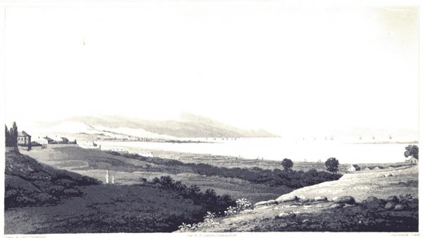 Distant View of the Bay and City of Smyrna