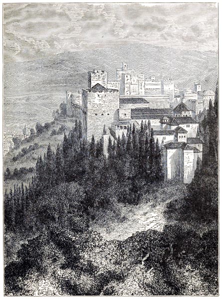 General View of the Alhambra, Granada