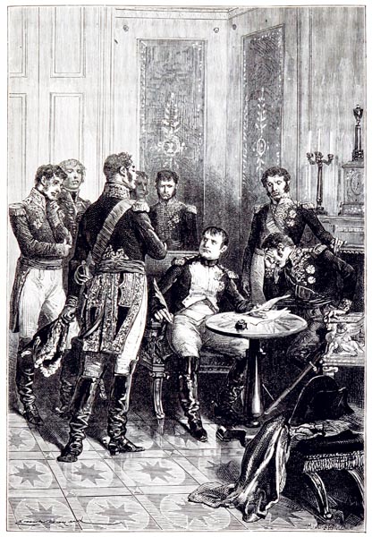 'Abdication de l'Empereur Napoléon