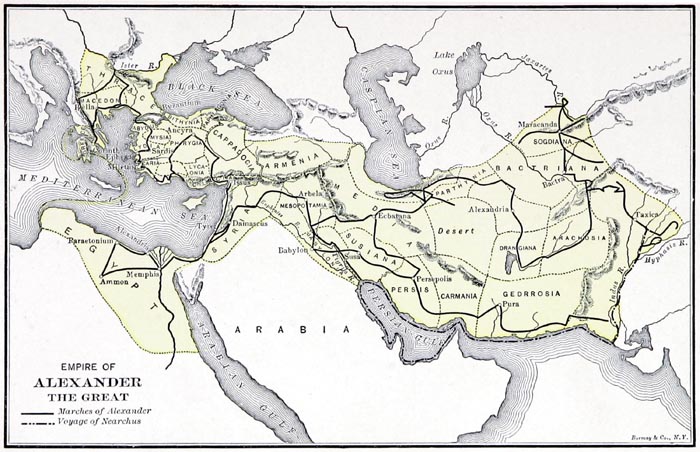 The Empire of Alexander the Great