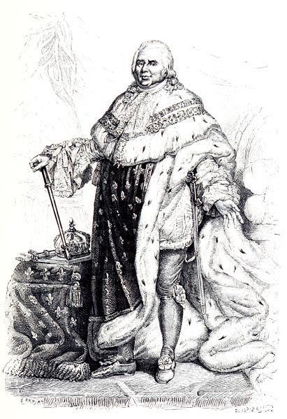 Louis XVIII, d'Après J. L. David