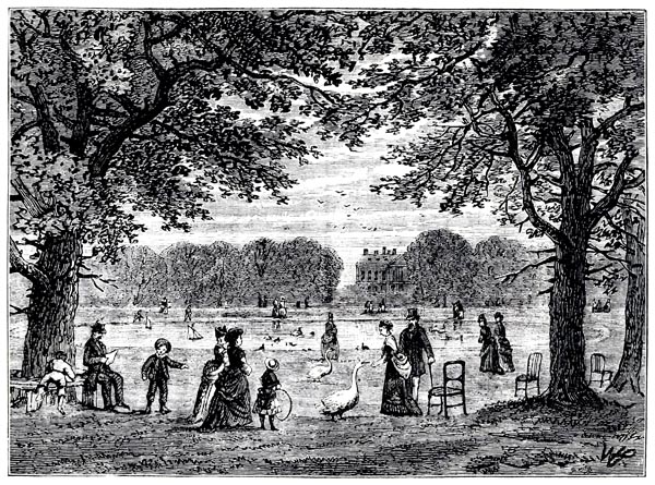 The Round Pond, Kensington Gardens