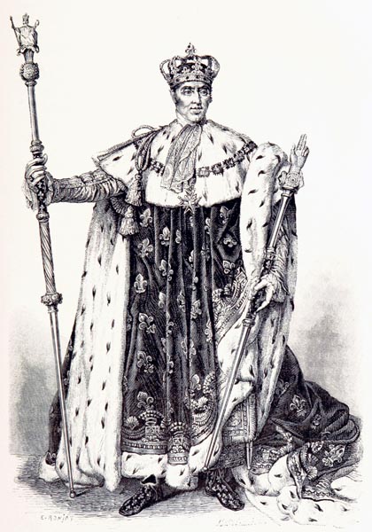 Charles X, d'Après un Portrait de Gérard