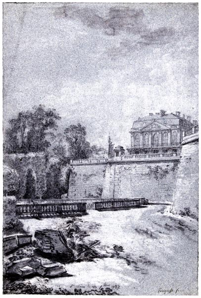 View of the Park and the Castle of Saint-Cloud