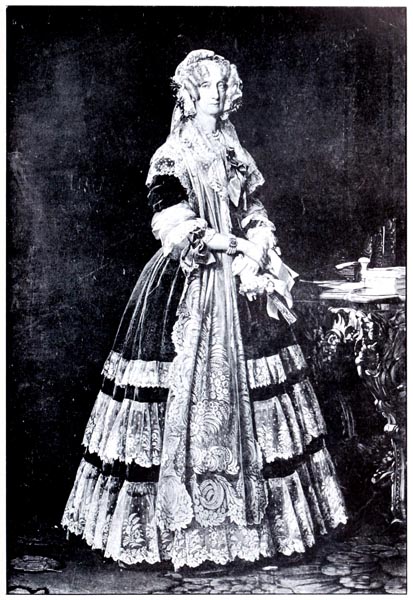 Queen Marie Amélie, After the Portrait by Franz Xaver Winterhalter