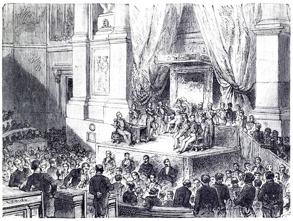 Ouverture des Chambres le 27 Décembre 1847