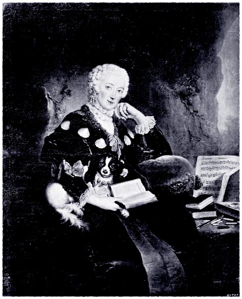 Wilhelmine, Margravine of Baireuth. From the Original Portrait in Berlin