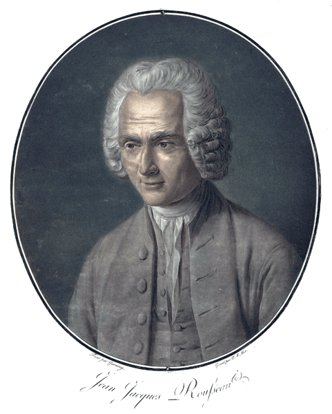 Portrait of Jean-Jacques Rousseau