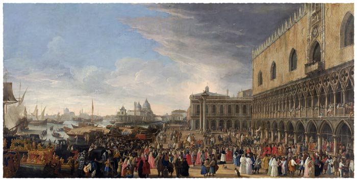 The Entry of the French Ambassador in Venice in 1706