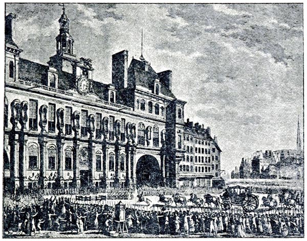 Le Roi Arrivant a l'Hôtel de Ville (17 juillet 1789)