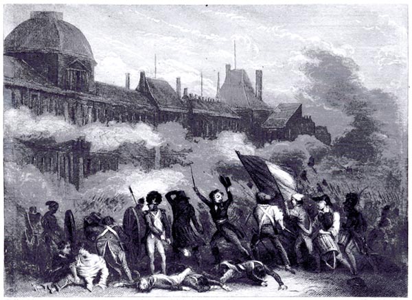 Attack of the Tuileries, 10 August 1792