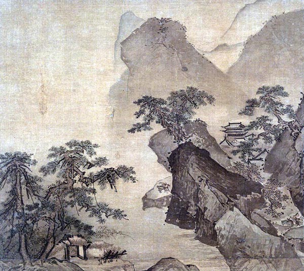 Mountain Landscape, Li Di (early 15th century)