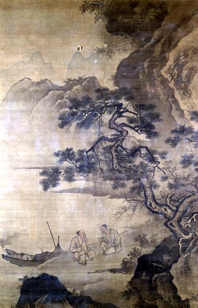 Fishermen in Conversation, Ma Yuan (late 15th - early 16th century)