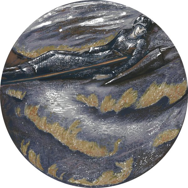 Flame Heath - Sir Edward Coley Burne-Jones (English, 1833 – 1898)