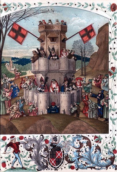 The Fortress of Faith (fifteenth century miniature)