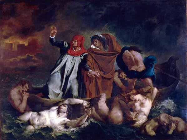 Dante et Virgile aux Enfers