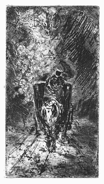 ‘Spleen et Idéal’ - Félix-Hilaire Buhot (French, 1847-1898)