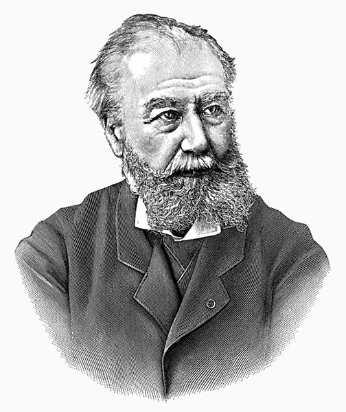 Portrait of Maxime Du Camp (1822–1894), engraving. From La Jeunesse de Maxime Du Camp et le Maine, Henri Bruneau