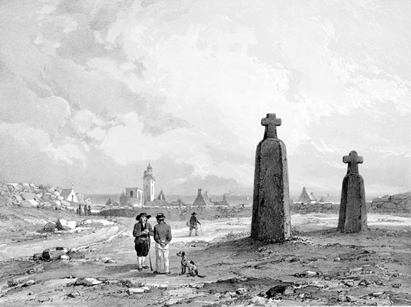 ‘Cap Saint-Mathieu’ - Adolphe Jean-Baptiste Bayot (French, 1810–1871) and Auguste Étienne François Mayer (French, 1805–1890)