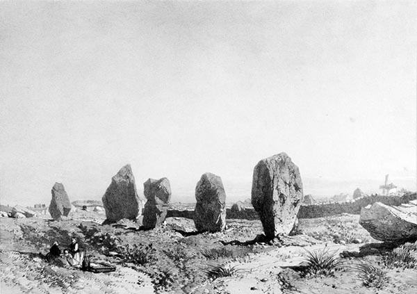 ‘Carnac’ - Eugène Cicéri (French, 1813–1890)