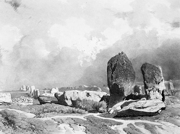 ‘Carnac’ - Eugène Cicéri (French, 1813–1890)