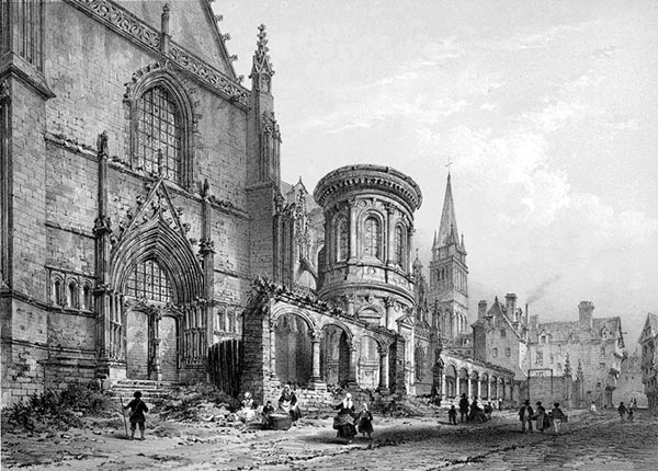 ‘Vannes Cathedral’ - Félix Benoist (French, 1818–1896) and Adolphe Jean-Baptiste Bayot (French, 1810–1871)