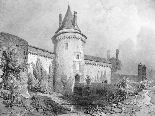 ‘The Château de Blain’ - Léon Gaucherel (French, 1816–1886) and Eugène Cicéri (French, 1813–1890)