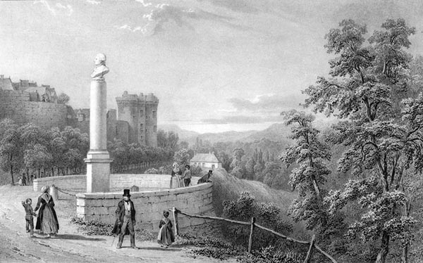 ‘The Château de Dinan’ - Adolphe Jean-Baptiste Bayot (French, 1810–1871)