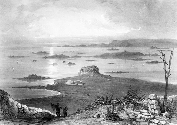 ‘The Breton Coast at Saint-Pol-de-Léon’ - Léon Gaucherel (French, 1816–1886) and Eugène Cicéri (French, 1813–1890)