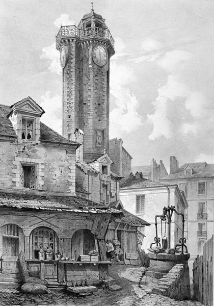‘Details of the Portal Archivolts, Nantes Cathedral’ - Léon Gaucherel (French, 1816–1886)