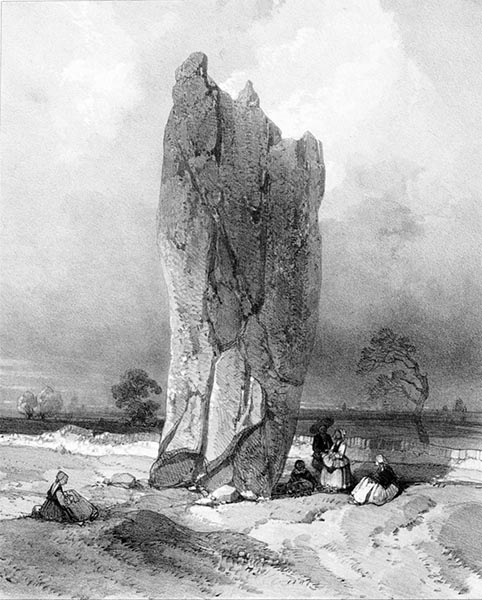 ‘Dolmen at Penmarc’h’ - Eugène Cicéri (French, 1813–1890) and Auguste Étienne François Mayer (French, 1805–1890)