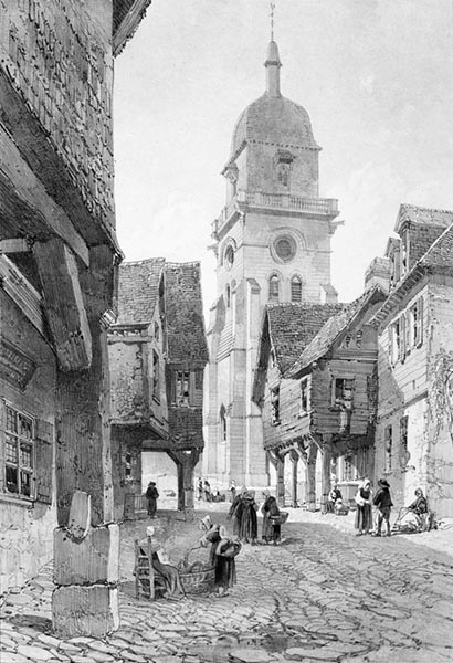 ‘Fougères’ - Eugène Cicéri (French, 1813–1890) and Léon Gaucherel (French, 1816–1886)