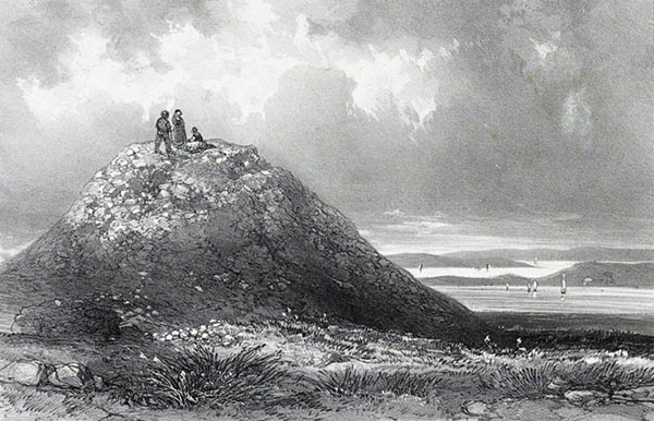 ‘The Cairn on the Island of Gavrinis’ - Léon Gaucherel (French, 1816–1886) and Eugène Cicéri (French, 1813–1890)