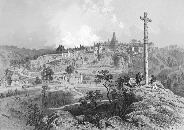 ‘Moncontour’ - Félix Benoist (French, 1818–1896), Adolphe Jean-Baptiste Bayot (French, 1810–1871) and Eugène Cicéri (French, 1813–1890)