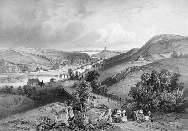 ‘The Port du Légué, near Saint-Brieuc’ - Félix Benoist (French, 1818–1896) and Adolphe Jean-Baptiste Bayot (French, 1810–1871)