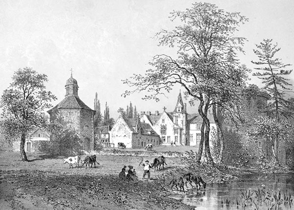 ‘Rennes: the Château de la Prévalaye’ - Félix Benoist (French, 1818–1896), Adolphe Jean-Baptiste Bayot (French, 1810–1871) and Eugène Cicéri (French, 1813–1890)