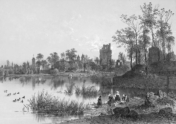 ‘Saint-Aubin-du-Cormier’ - Félix Benoist (French, 1818–1896), Adolphe Jean-Baptiste Bayot (French, 1810–1871) and Eugène Cicéri (French, 1813–1890)