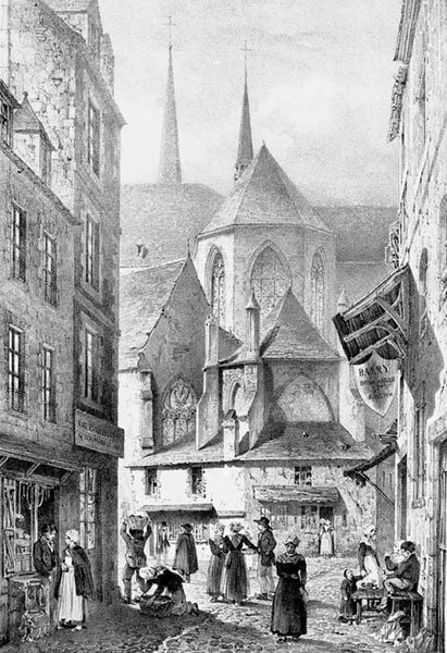 ‘Saint-Brieuc’ - Adolphe Jean-Baptiste Bayot (French, 1810–1871)