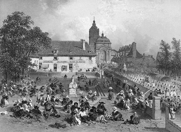‘Sainte-Anne-d’Auray: a Pardon’ - Félix Benoist (French, 1818–1896), Adolphe Jean-Baptiste Bayot (French, 1810–1871) and Eugène Cicéri (French, 1813–1890)