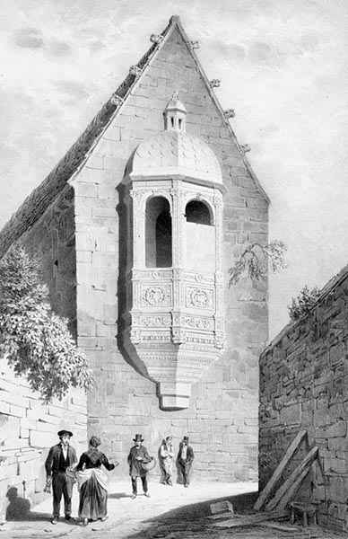 ‘The Tribune de la Trémoille, Château and Prison of Vitré’ - Léon Gaucherel (French, 1816–1886) and Adolphe Jean-Baptiste Bayot (French, 1810–1871)