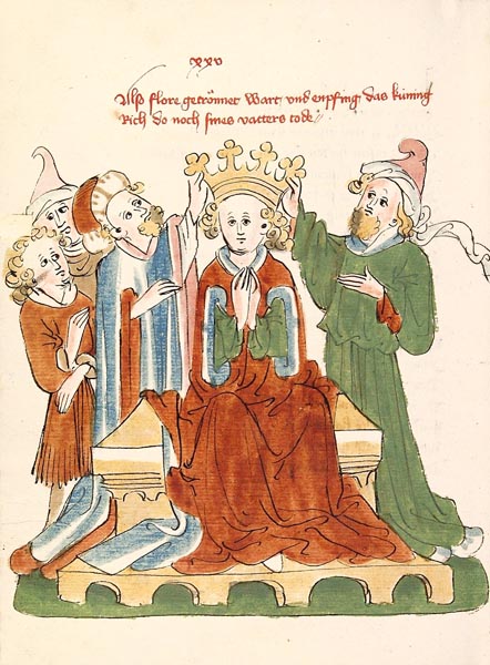 Floire is crowned king