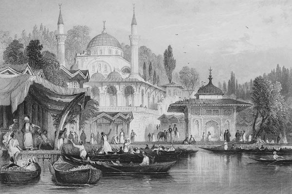 Mosque of Buyuk Djami - Thomas Allom (English, 1804-1872)