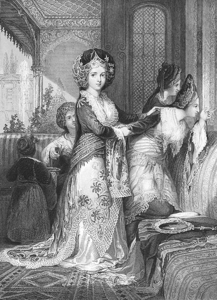 The Favourite Odalisque - Thomas Allom (English, 1804-1872)